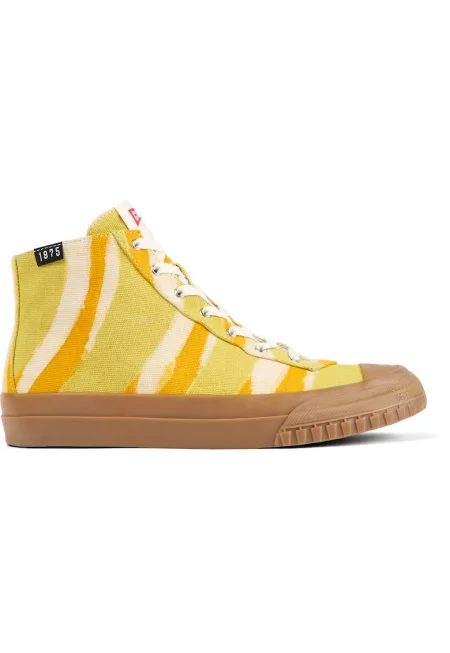 Кецове Camaleon 1975 с висок профил - Бял/Жълт/Оранжев