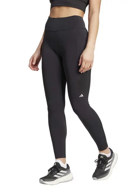 Клин за бягане с висока талия - Черен