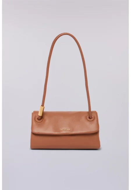 Кожена чанта с лого