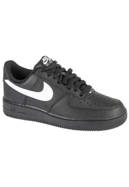 Кожени спортни обувки Nike Air Force - Черен