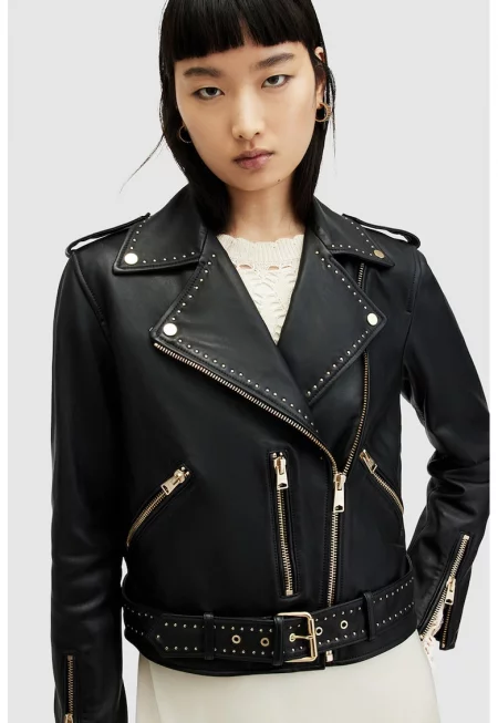 Кожено яке Balfern с капси