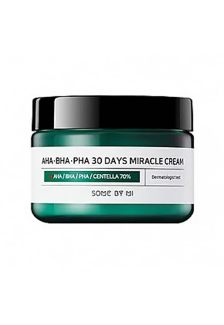 Крем за премахване на пъпки  С AHA - BHA и PHA 30 Days Miracle Cream - 60 мл
