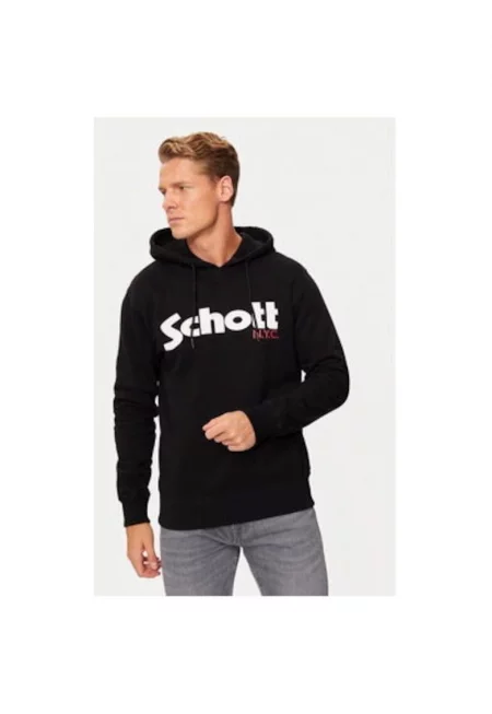 Мъжка блуза -  304869914 - Памук - Черен - Черен