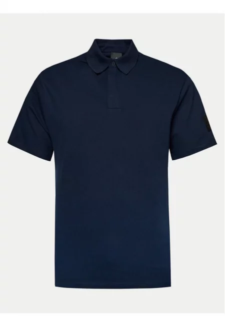 Мъжка тениска -  303999780 - Памук - Син - Син