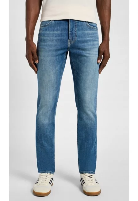 Мъжки дънки  Malone Highland - памук/еластан - син