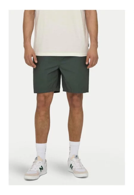 Мъжки панталон -  60846 - Памук - Сив