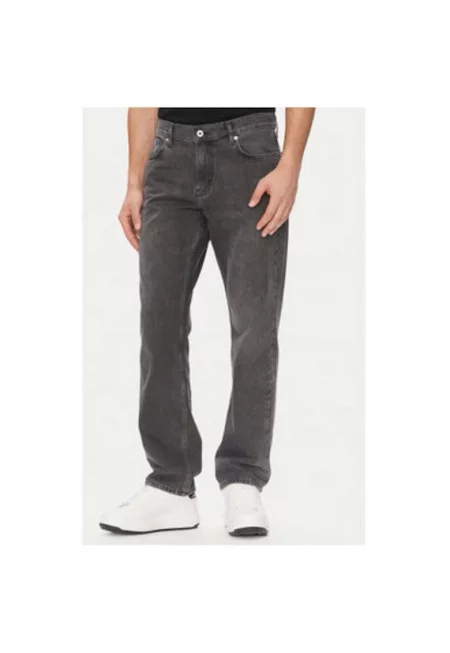 Мъжки панталон  A2M10131 - памук - сив - Сив