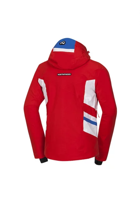 Мъжко ски яке Primaloft Eco 10K/10K Damien - Червен