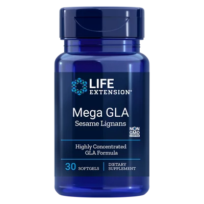Mega GLA Sesame Lignans/ Гама-линоленова киселина + Линган х 30 капсули
