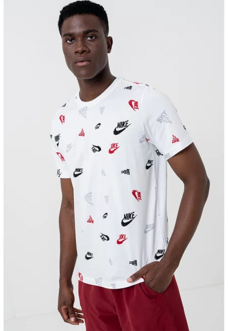 Памучна тениска с лого