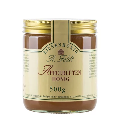 Пчелен мед от ябълков цвят, 500 g