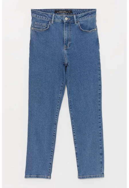 Прави дънки с 5 джоба