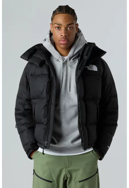 Пухено късо яке HMLYN Baltoro - Черен