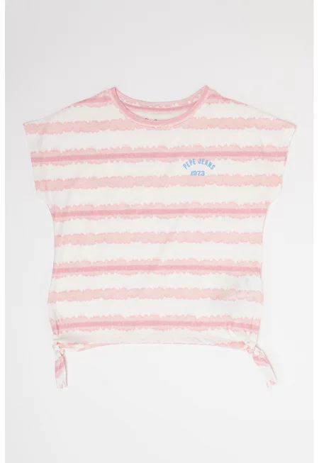 Раирана памучна тениска Petronille