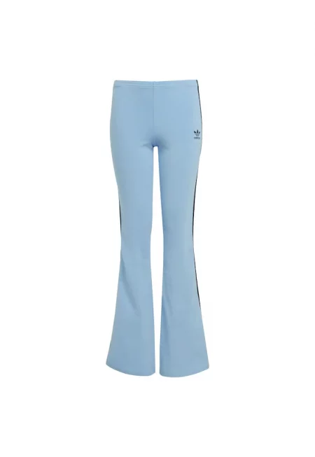 Разкроени панталони с лого детайл