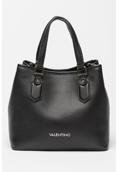 Шопинг чанта Brixton от еко кожа - Черен