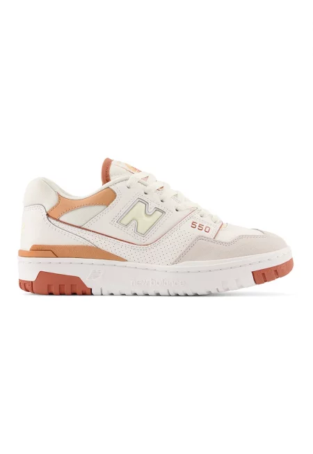 Спортни обувки 550 с контрасти - Бял/Светло сив/Бледооранжев