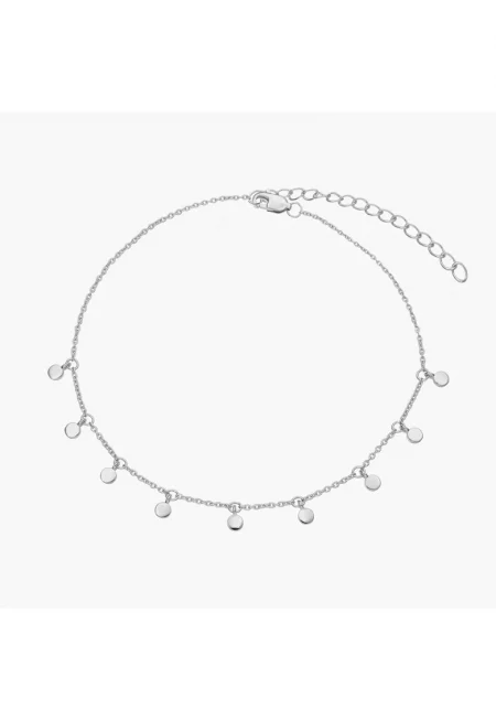 Сребърна гривна за глезен Allegra