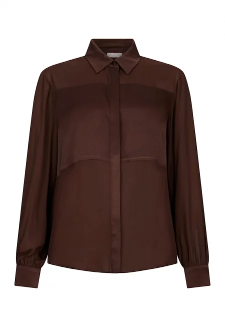 Свободна едноцветна риза