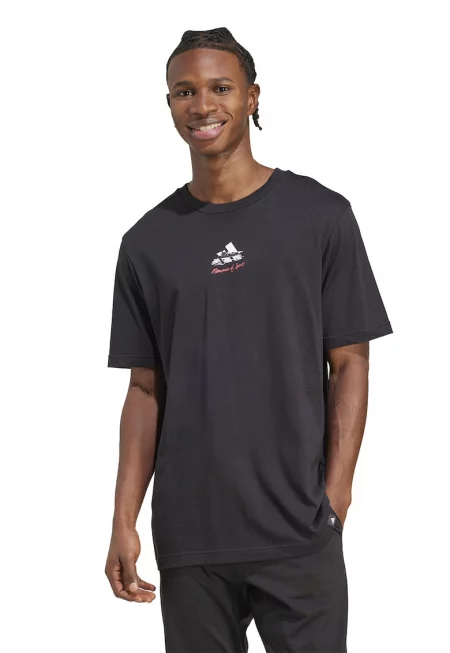 Тениска Gallery с принт на гърба