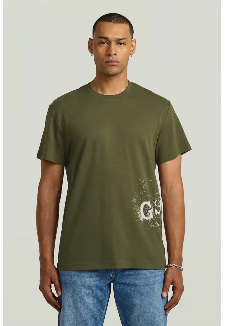 Тениска от органичен памук с лого