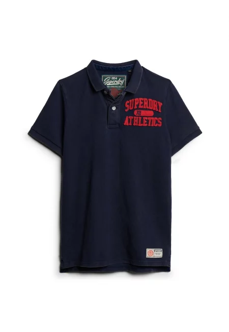 Тениска Vintage Athletic с яка