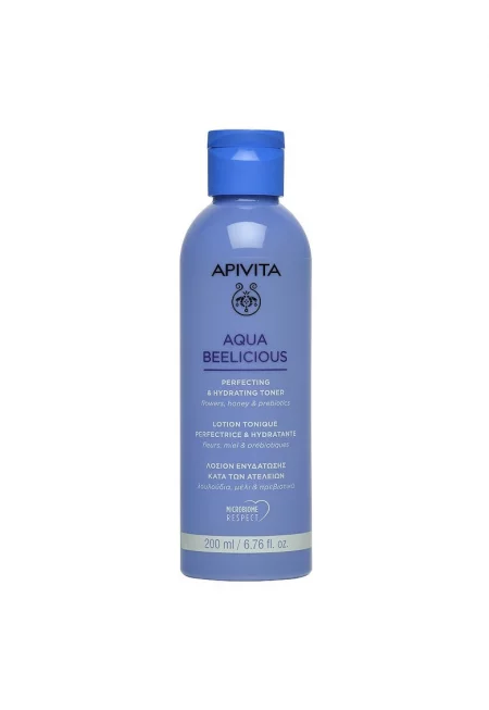Тоник с пребиотици - Овлажняващ и успокояващ - Aqua Beelicious -  200 ml