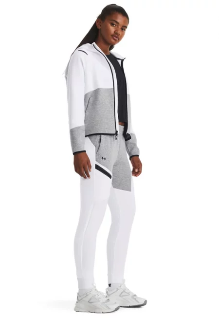 Тренировъчен панталон Unstoppable - Бял/Сив