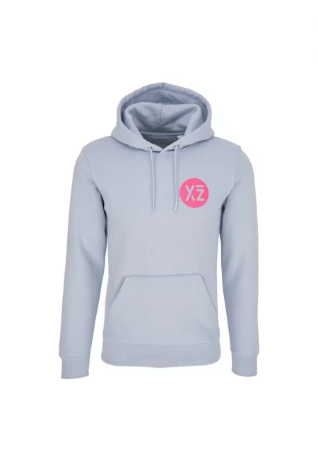 Унисекс худи Cushy с органичен памук - Син