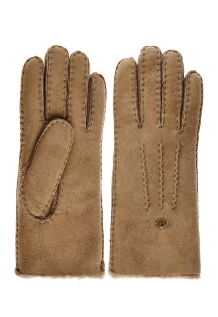 Велурени ръкавици с вълнена подплата