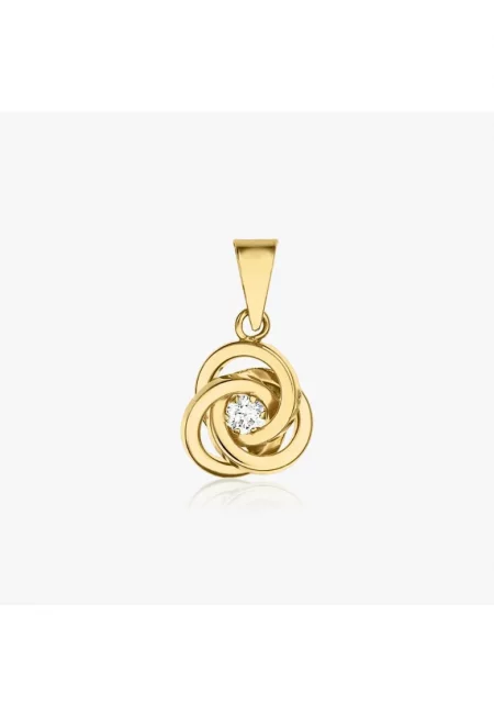 Висулка от злато Eternal Knot