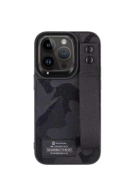 Защитен калъф  Camo Troop за iPhone 14 Pro - Черен