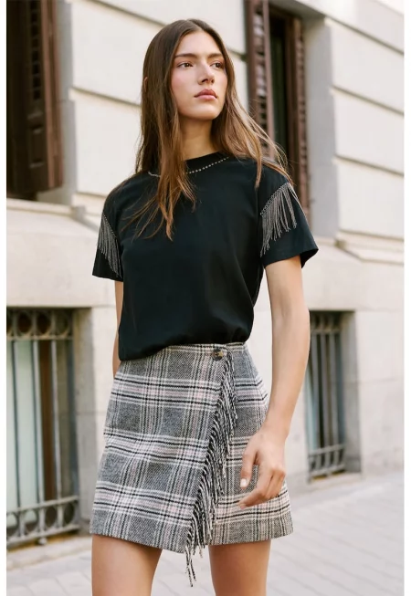 Застъпена пола с каре