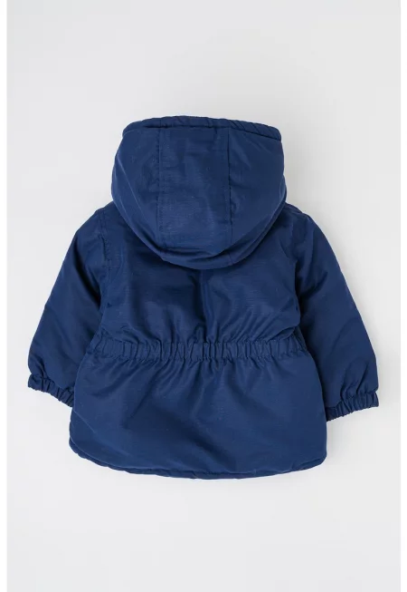 Зимно яке с джобове с капаче