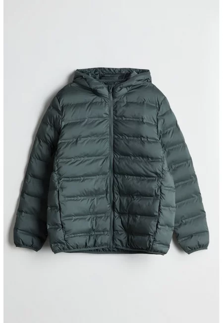 Зимно яке с джобове встрани