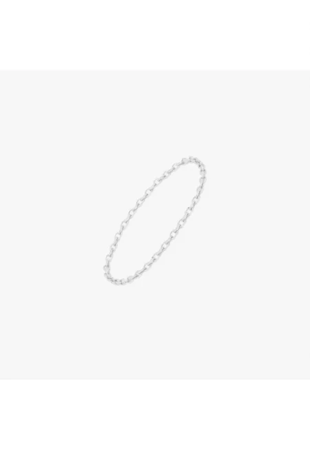 Златна верижка от 14К злато - Бяло злато