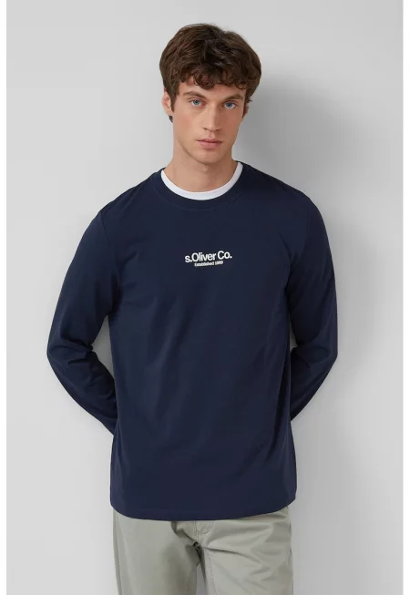 Блуза с надпис