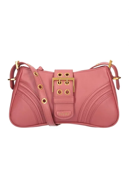 Чанта Chandani от еко кожа - Бледочервен