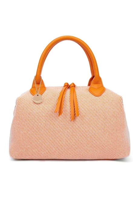 Чанта със сплетен дизайн - Оранжев
