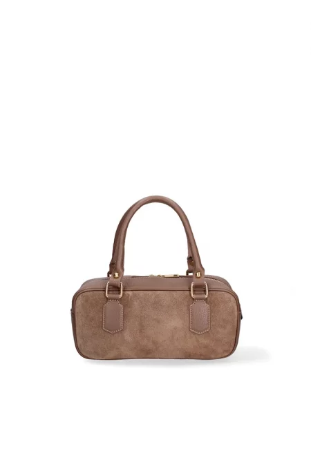 Чанта Seraphina Elite от велур и кожа