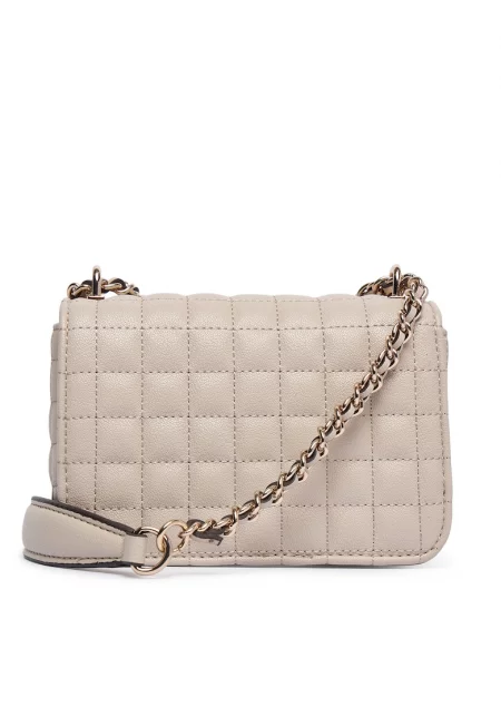 Дамска чанта  Nadira Mini - цвят Light Taupe - от екологична кожа