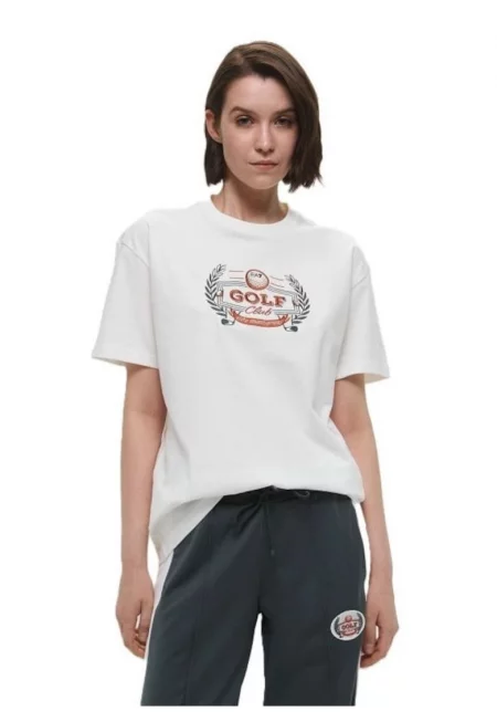 Дамска тениска  W TEE SS - полиестер - бял - Бял
