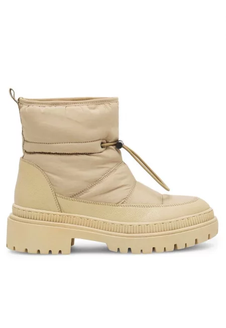 Дамски боти -  590558812825039 - Естествена кожа - Бежови