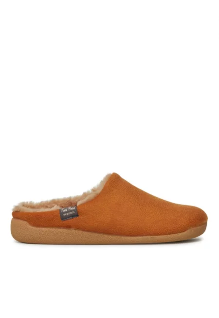 Дамски чехли -  303200879 - Бежови - Текстил - Бежов