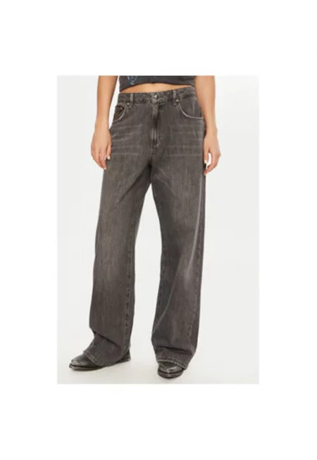 Дамски дънки -  304604577 - Памук - Сив - Сив