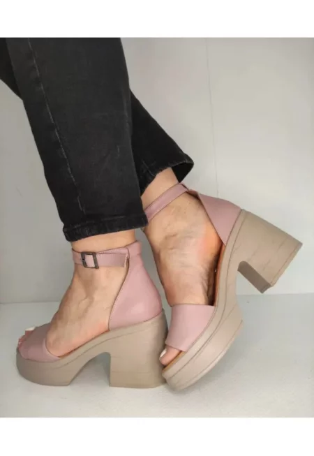 Дамски ежедневни сандали  018 10905 Розови - Розови - Розово