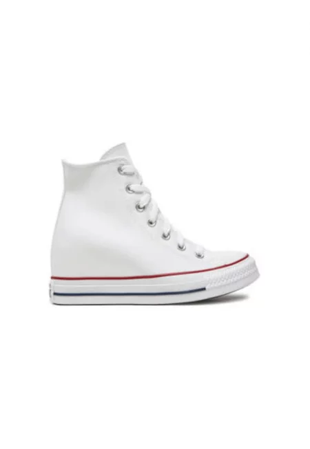 Дамски маратонки - A11908C -  Текстил - Бял