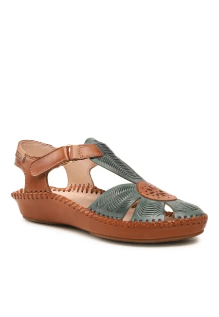 Дамски обувки -  302206100 - Зелени - Велур - Зелен