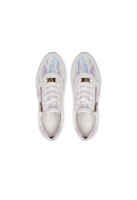 Дамски спортни обувки  Еко кожа Бели - Бял