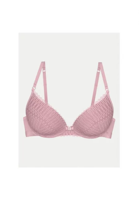 Дамски сутиен -  304536168 - Полиамид/Полиестер/Еластан - Розов - Розово